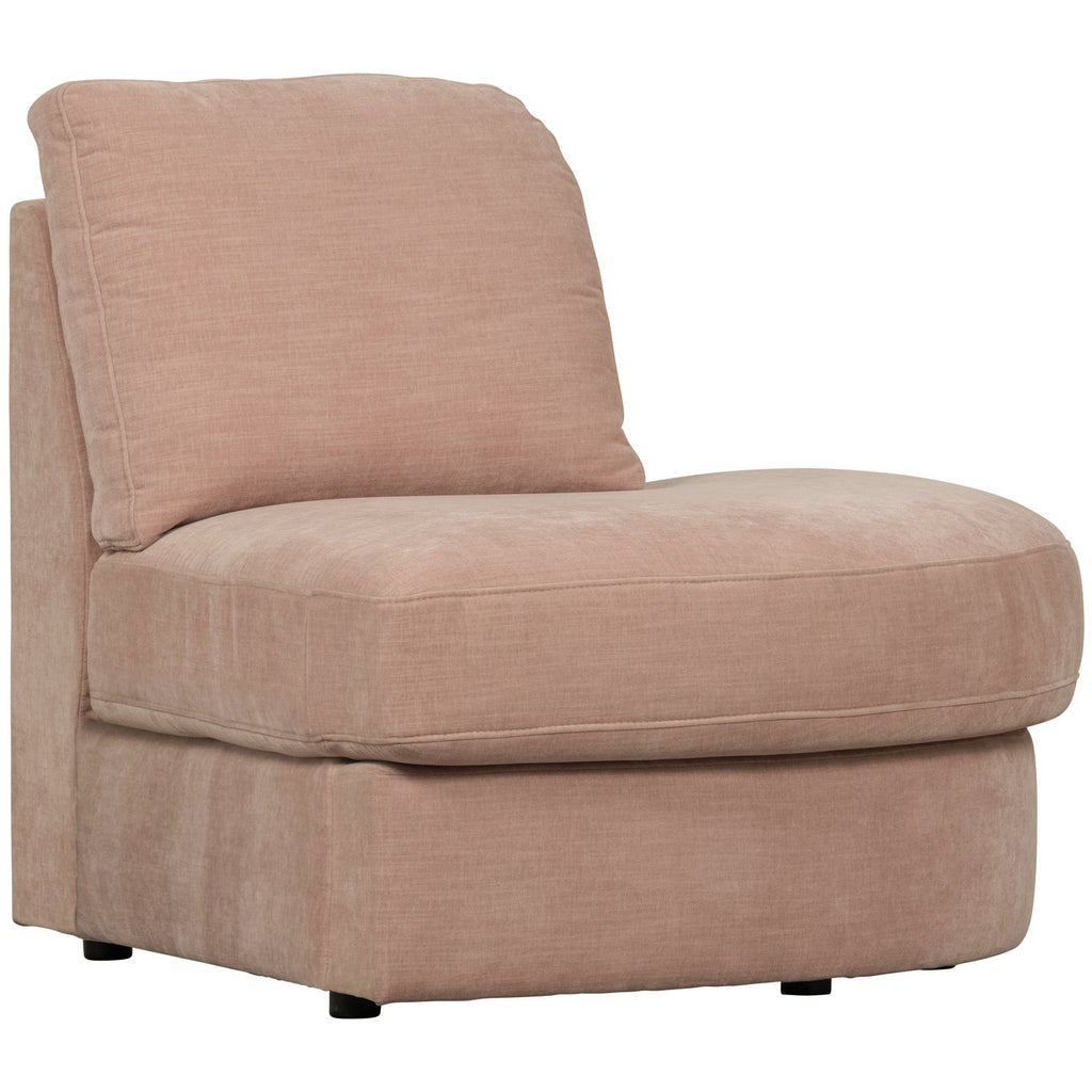 FAMILY 1-SEATER ELEMENT ROUND CORNER RIGHT PINK