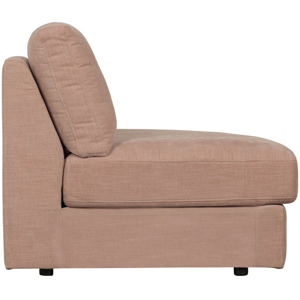FAMILY 1-SEATER ELEMENT ROUND CORNER RIGHT PINK