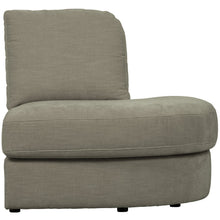 Laden Sie das Bild in den Galerie-Viewer, FAMILY 1-SEATER ELEMENT ROUND CORNER RIGHT WARMGREY
