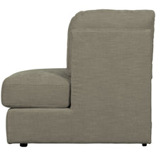 Laden Sie das Bild in den Galerie-Viewer, FAMILY 1-SEATER ELEMENT ROUND CORNER RIGHT WARMGREY