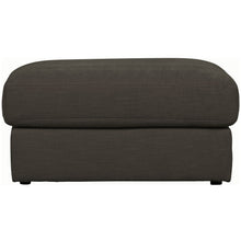 Laden Sie das Bild in den Galerie-Viewer, FAMILY STOOL WOVEN FABRIC ANTHRACITE