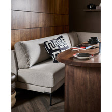 Charger l'image dans la galerie, ELLIPS DINING TABLE MANGO WOOD WALNUT