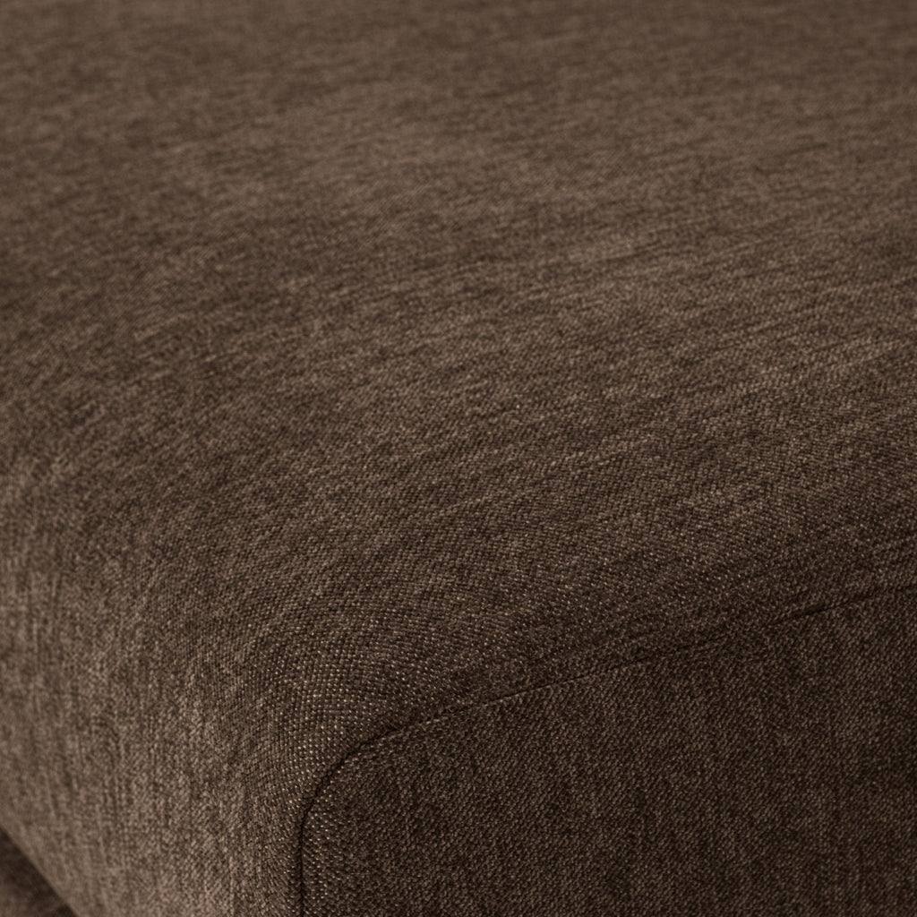 COUPLE POUF 50CM CHOCOLATE BROWN