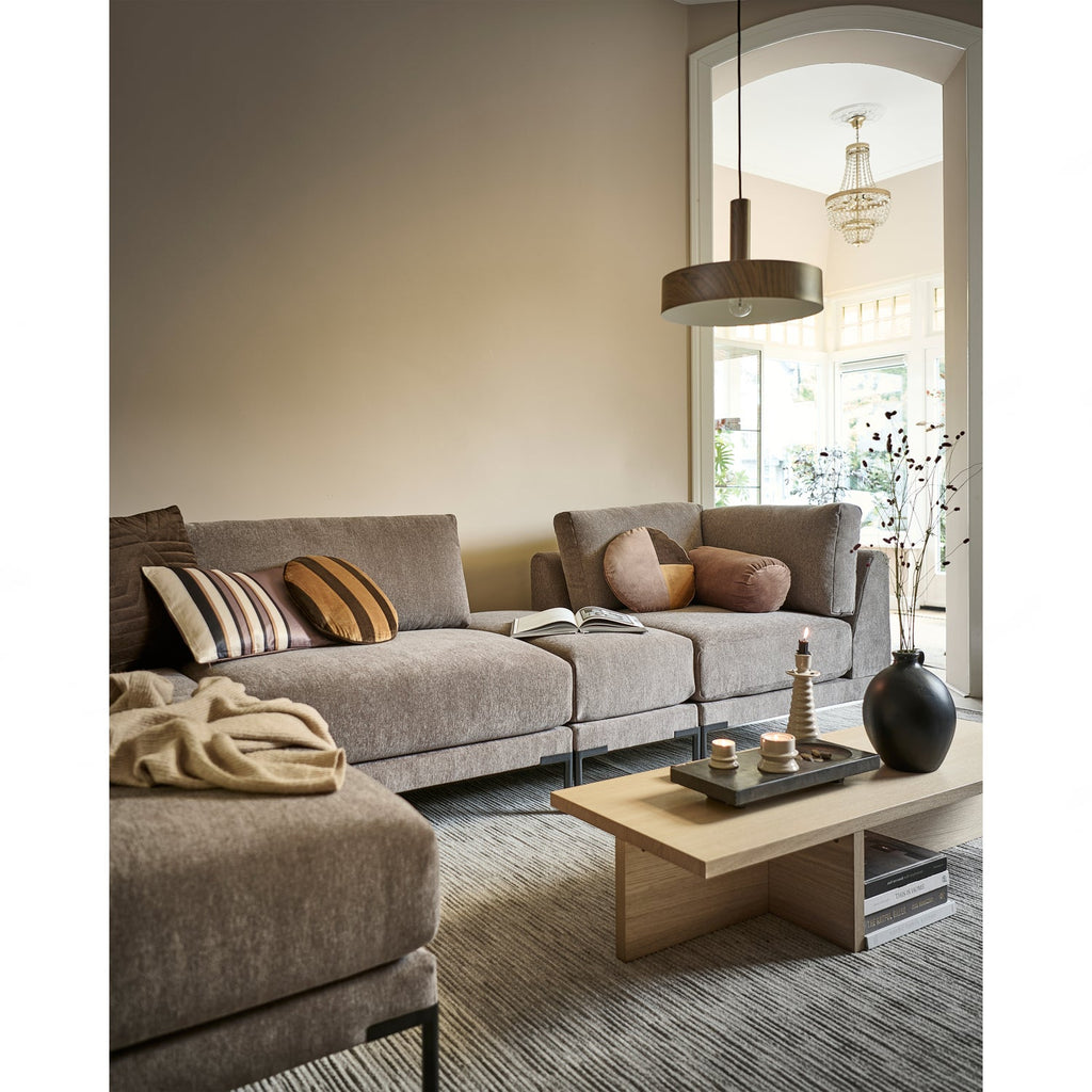 COUPLE LOUNGE ELEMENT LEFT TAUPE