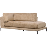 COUPLE LOUNGE ELEMENT LEFT BUTTER MELANGE