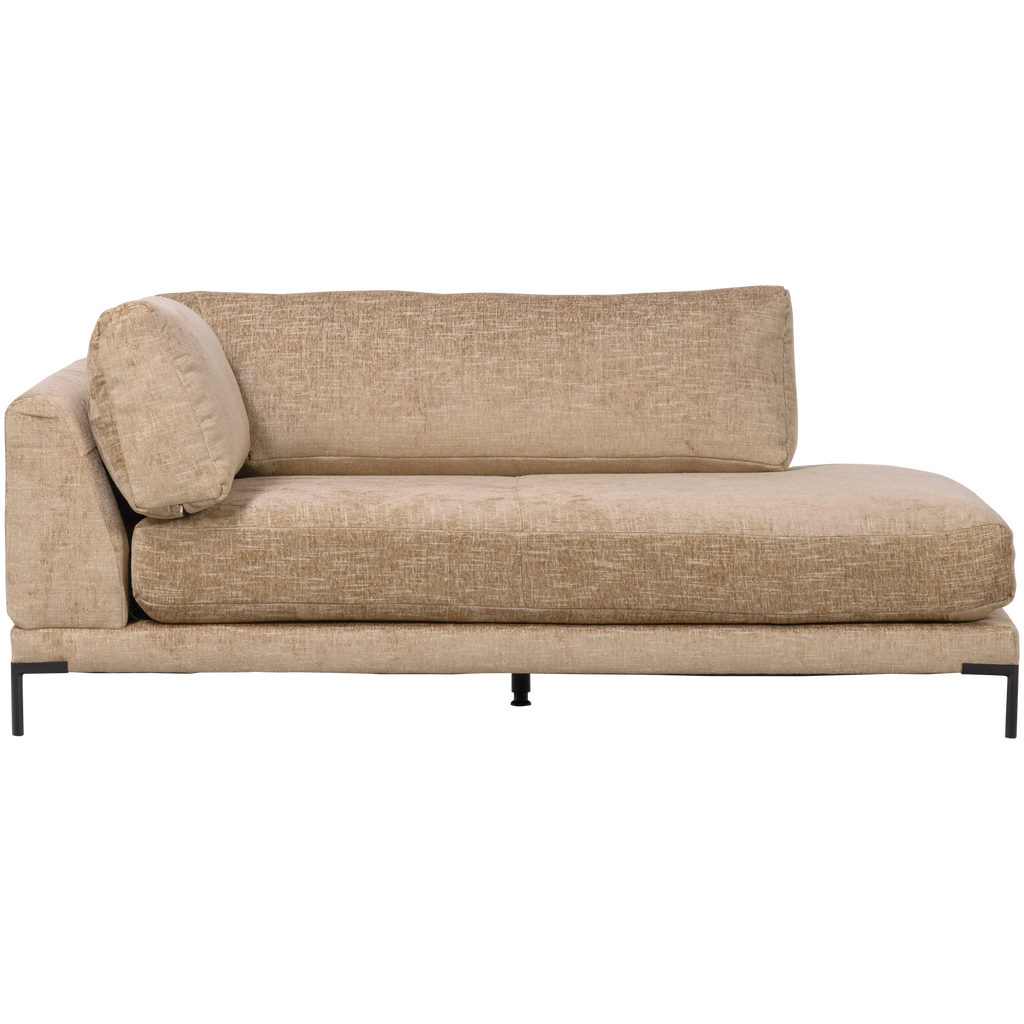 COUPLE LOUNGE ELEMENT LEFT BUTTER MELANGE