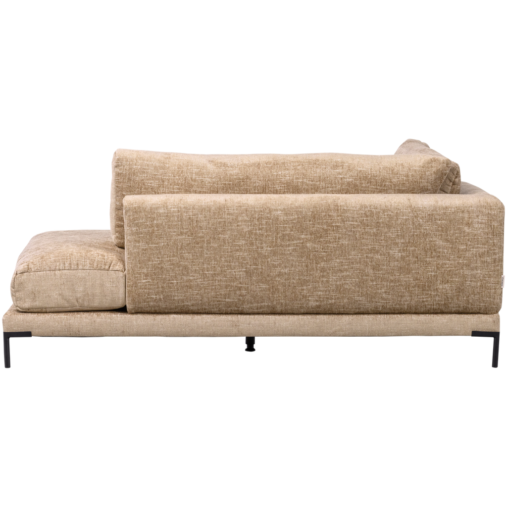 COUPLE LOUNGE ELEMENT LEFT BUTTER MELANGE
