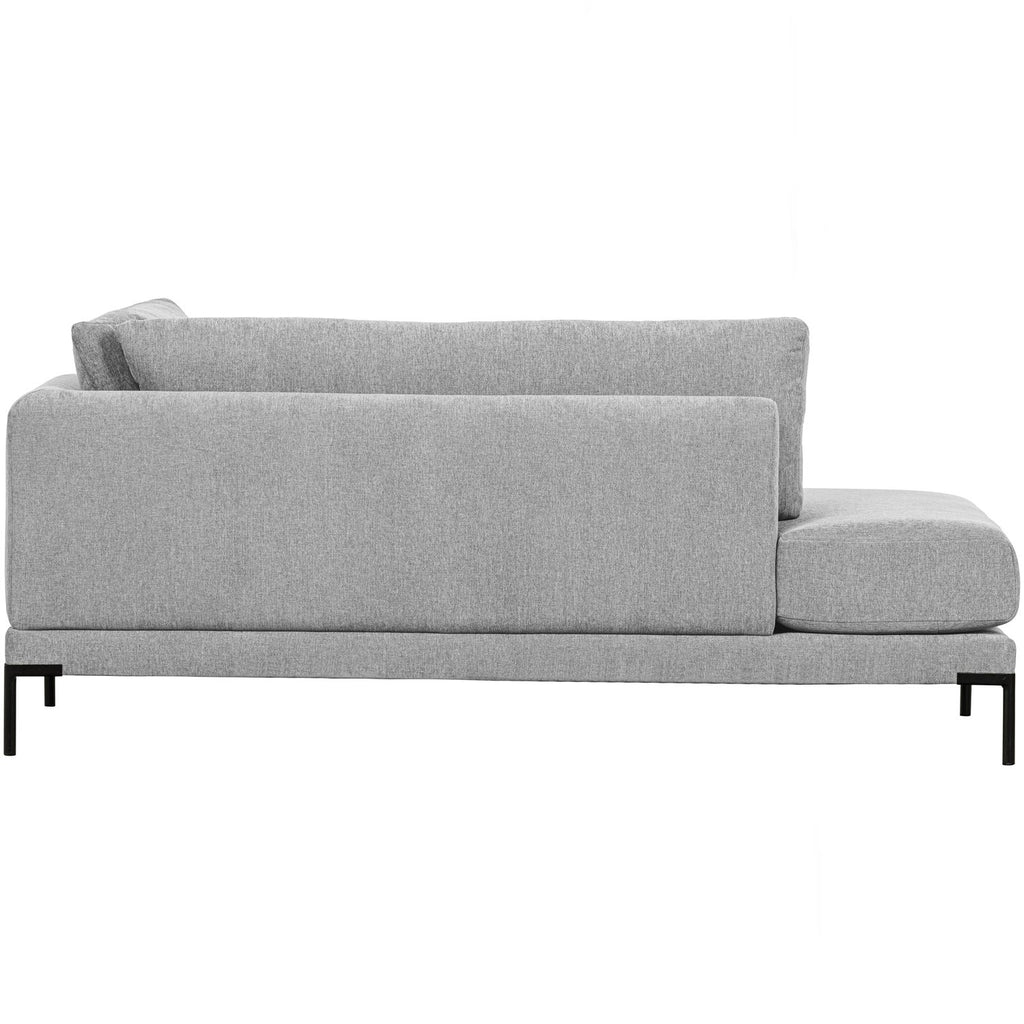 COUPLE LOUNGE ELEMENT LEFT LIGHT GREY