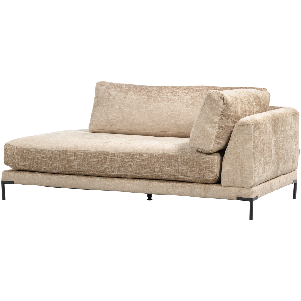 COUPLE LOUNGE ELEMENT RIGHT NATURAL MELANGE
