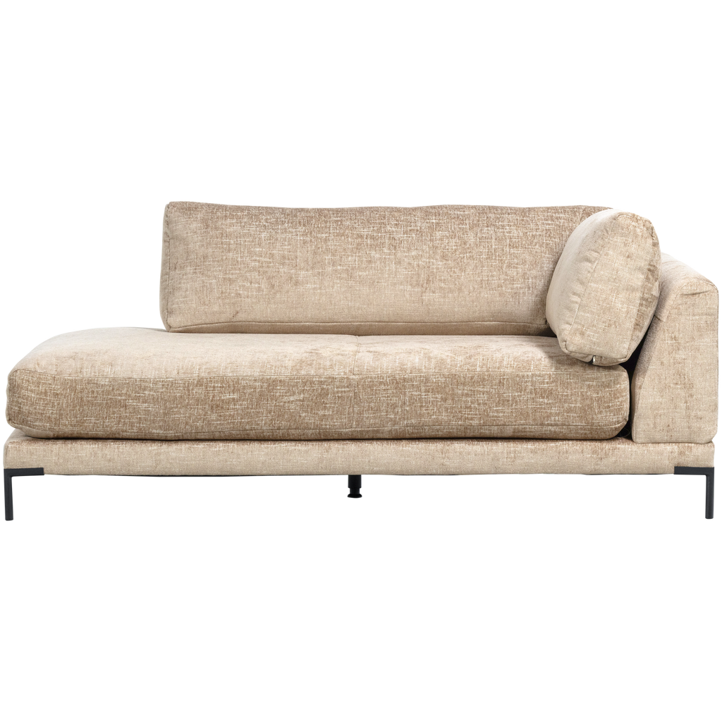 COUPLE LOUNGE ELEMENT RIGHT NATURAL MELANGE