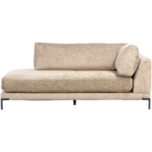 Carica l'immagine nel visualizzatore di Gallery, COUPLE LOUNGE ELEMENT RIGHT NATURAL MELANGE