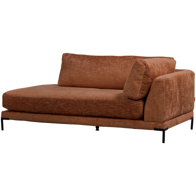 COUPLE LOUNGE ELEMENT RIGHT RUST MELANGE