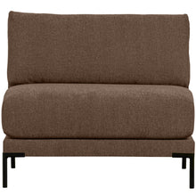 Cargar imagen en el visor de la galería, COUPLE LOVESEAT ELEMENT CHOCOLATE BROWN