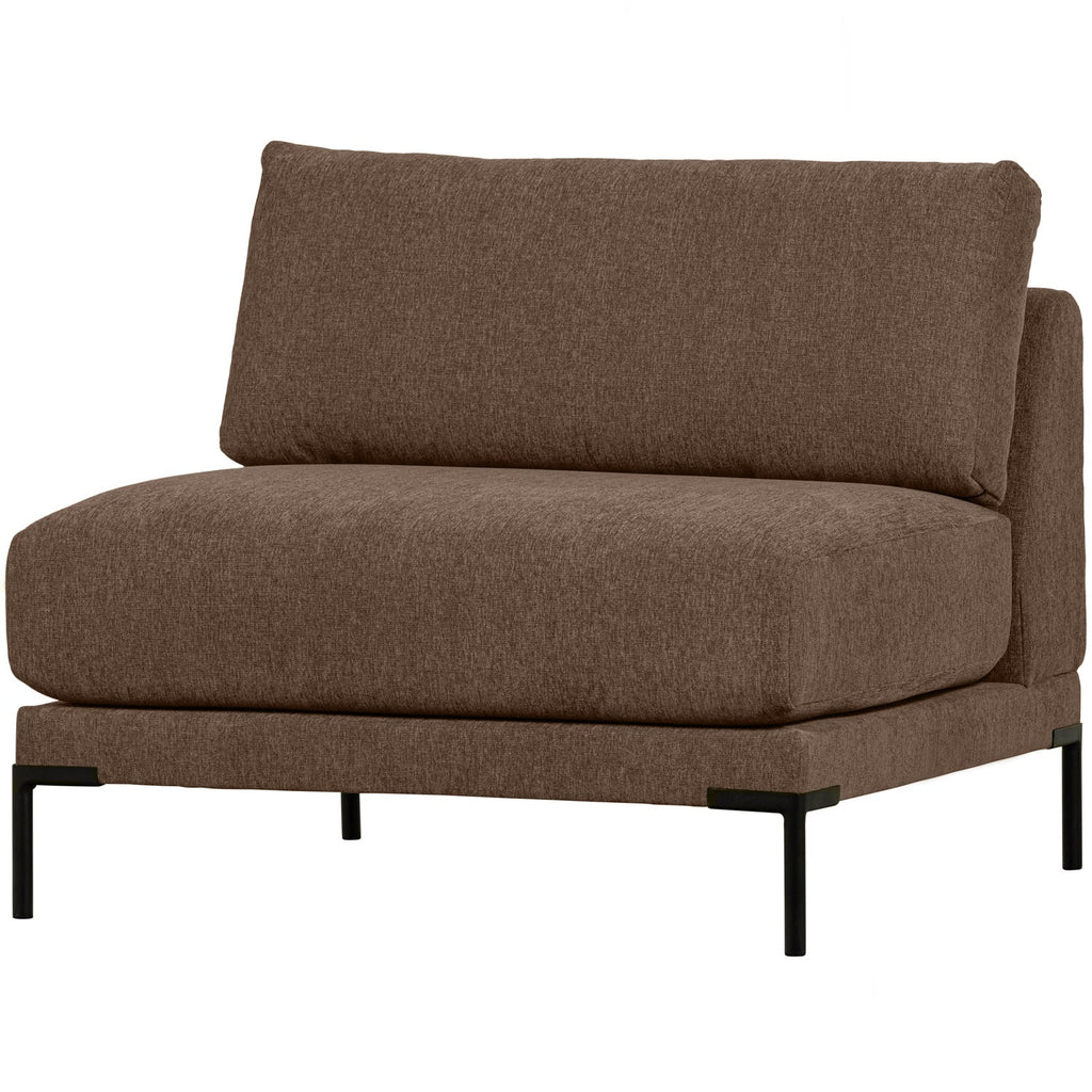 COUPLE LOVESEAT ELEMENT CHOCOLATE BROWN