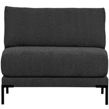 Cargar imagen en el visor de la galería, COUPLE LOVESEAT ELEMENT DARK GREY