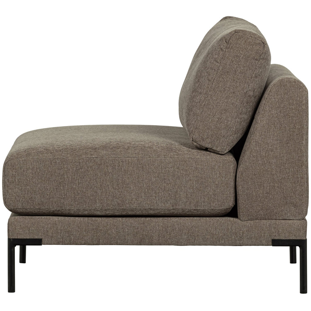 COUPLE LOVESEAT ELEMENT TAUPE