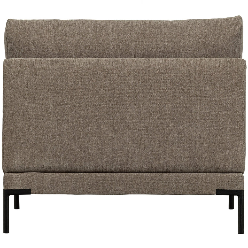 COUPLE LOVESEAT ELEMENT TAUPE