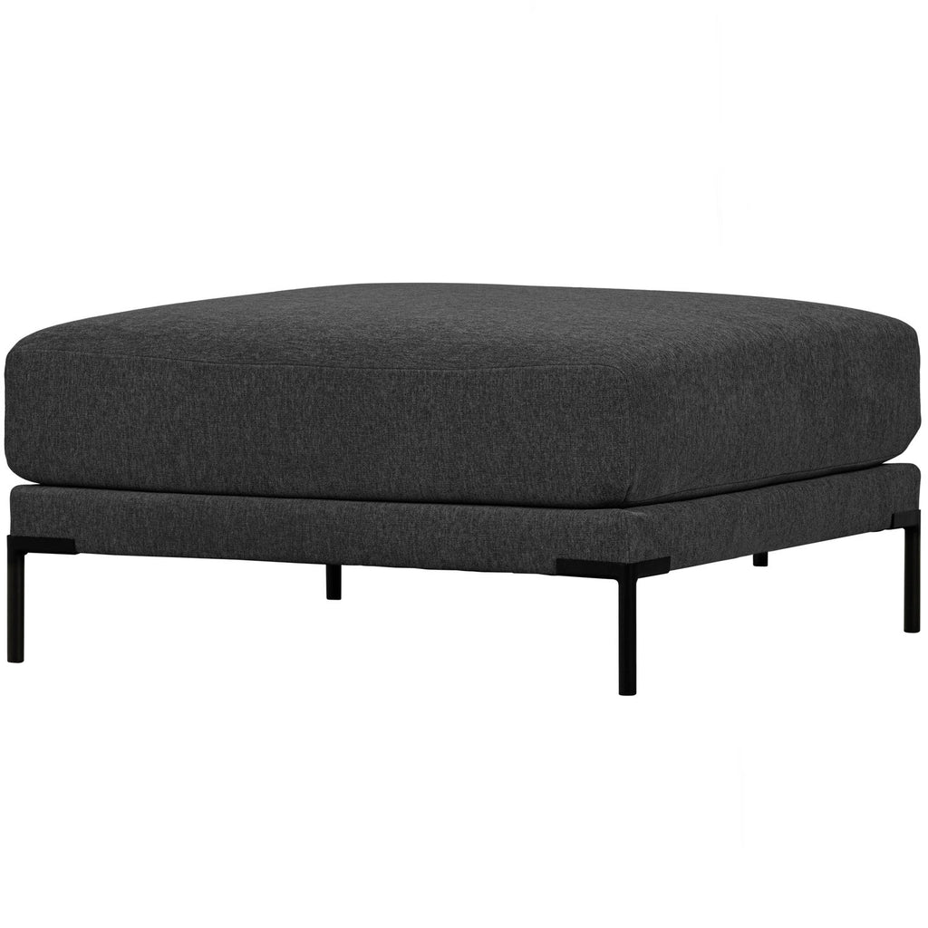 COUPLE POUF 100CM DARK GREY