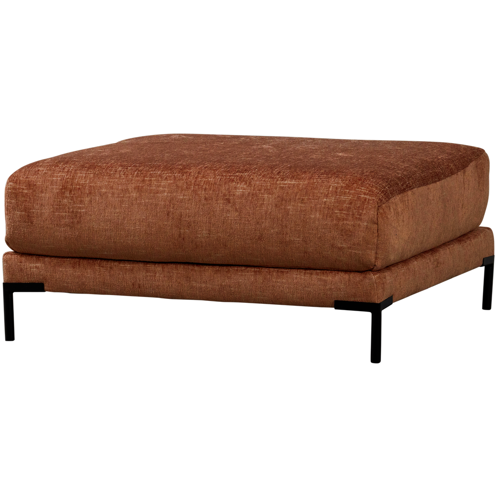 COUPLE POUF 100CM RUST MELANGE