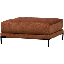 Laden Sie das Bild in den Galerie-Viewer, COUPLE POUF 100CM RUST MELANGE