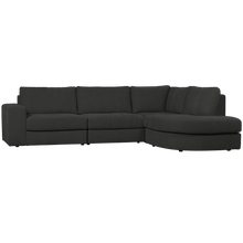 Laden Sie das Bild in den Galerie-Viewer, FAMILY CORNER SOFA ROUNDED RIGHT ANTHRACITE