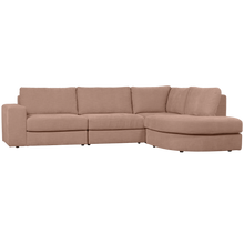 Load image into Gallery viewer, FAMILY CORNER SOFA ROUNDED RIGHT PINK