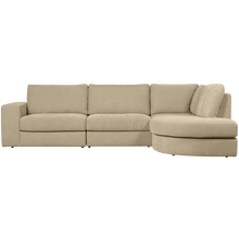 Load image into Gallery viewer, FAMILY CORNER SOFA ROUNDED RIGHT SAND