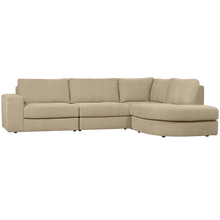 Load image into Gallery viewer, FAMILY CORNER SOFA ROUNDED RIGHT SAND