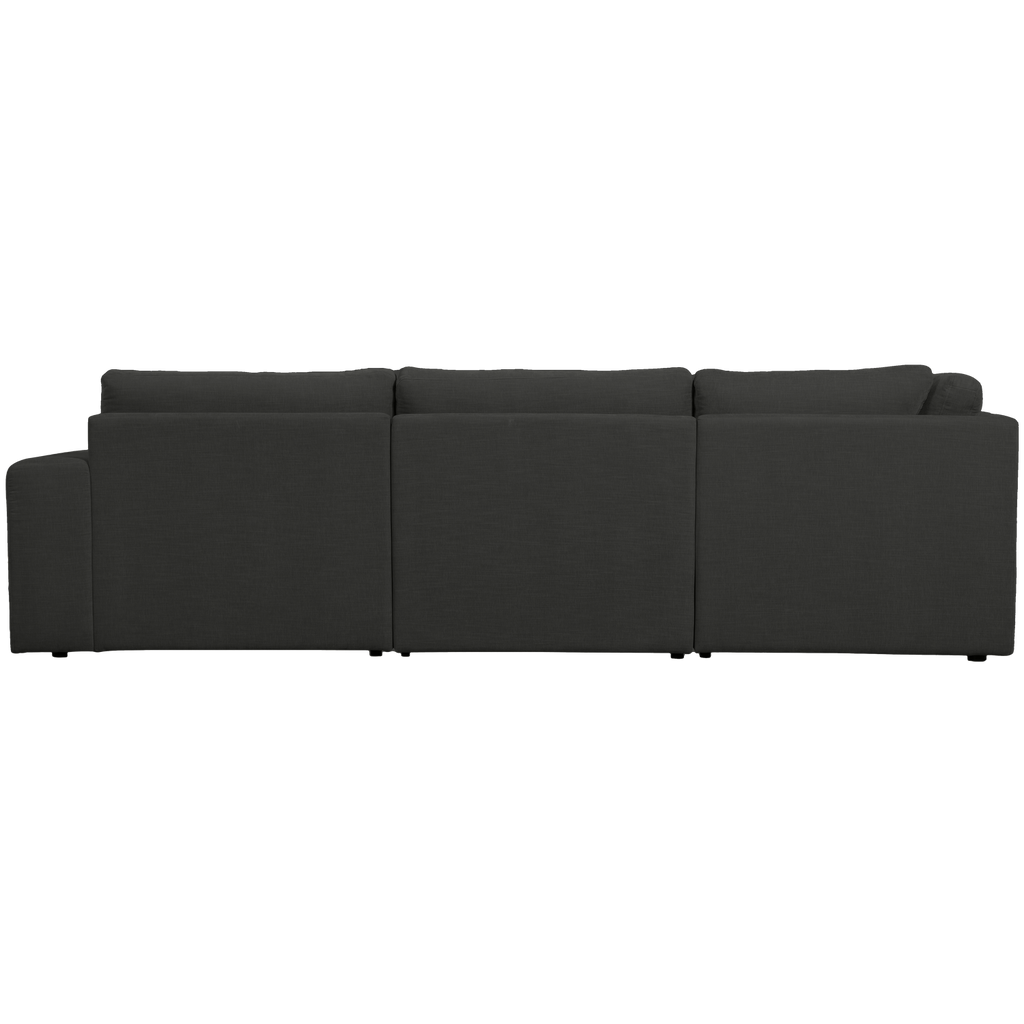 FAMILY CORNER SOFA ROUNDED LEFT ANTHRACITE