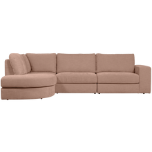Load image into Gallery viewer, FAMILY CORNER SOFA ROUNDED LEFT PINK