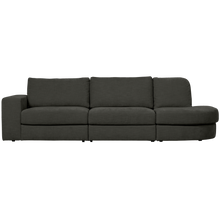 Load image into Gallery viewer, FAMILY 2,5-SEATER SOFA ROUNDED RIGHT ANTHRACITE