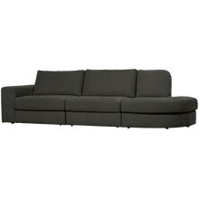 Load image into Gallery viewer, FAMILY 2,5-SEATER SOFA ROUNDED RIGHT ANTHRACITE