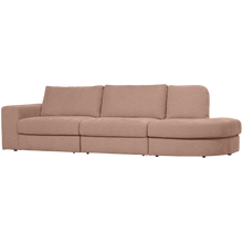 Load image into Gallery viewer, FAMILY 2,5-SEATER SOFA ROUNDED RIGHT PINK