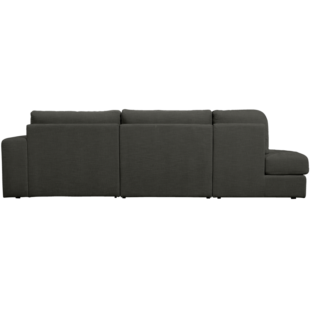 FAMILY 2,5-SEATER SOFA ROUNDED LEFT ANTHRACITE