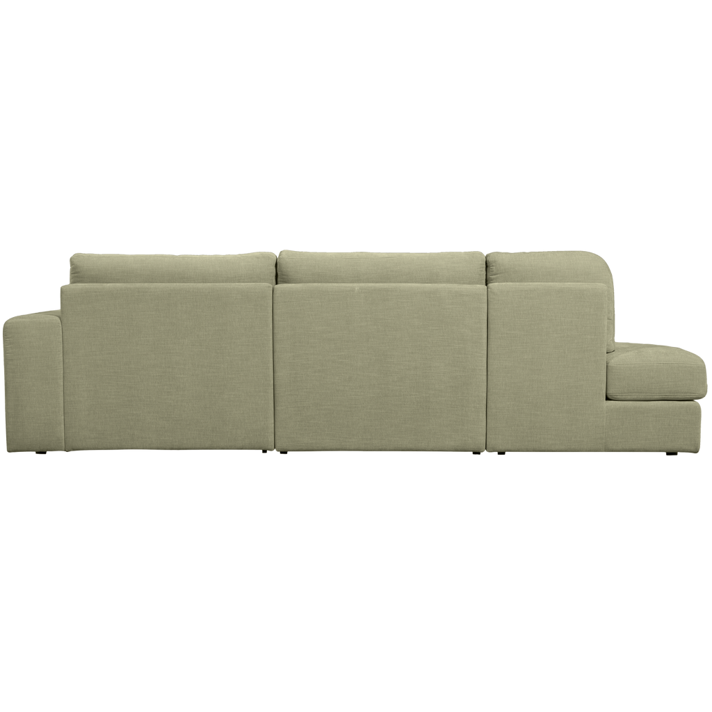 FAMILY 2,5-SEATER SOFA ROUNDED LEFT GREEN