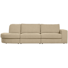 Load image into Gallery viewer, FAMILY 2,5-SEATER SOFA ROUNDED LEFT SAND