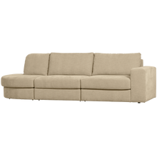 Load image into Gallery viewer, FAMILY 2,5-SEATER SOFA ROUNDED LEFT SAND