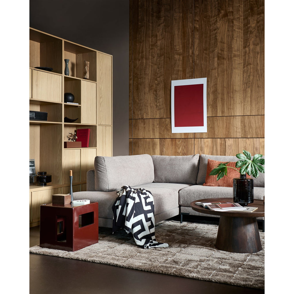 COUPLE LOUNGE ELEMENT LEFT LIGHT GREY
