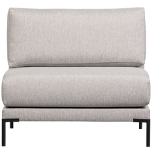 Charger l'image dans la galerie, COUPLE DINING BENCH ELEMENT 100CM LIGHT GREY