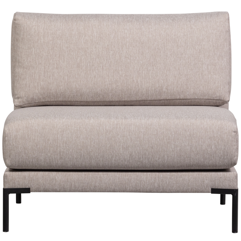COUPLE DINING BENCH ELEMENT 100CM NATURAL