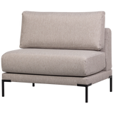 COUPLE DINING BENCH ELEMENT 100CM NATURAL