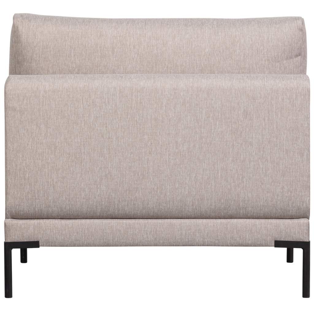 COUPLE DINING BENCH ELEMENT 100CM NATURAL