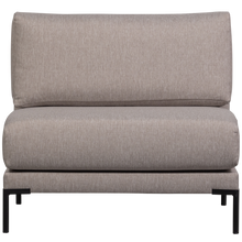 Laden Sie das Bild in den Galerie-Viewer, COUPLE DINING BENCH ELEMENT 100CM TAUPE