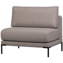 Laden Sie das Bild in den Galerie-Viewer, COUPLE DINING BENCH ELEMENT 100CM TAUPE