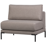 COUPLE DINING BENCH ELEMENT 100CM TAUPE