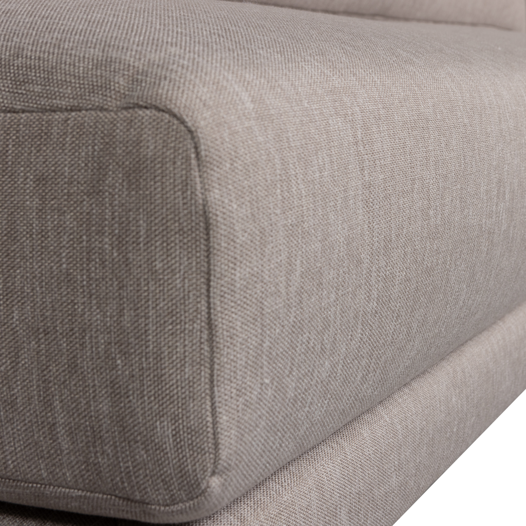 COUPLE DINING BENCH ELEMENT 200CM TAUPE