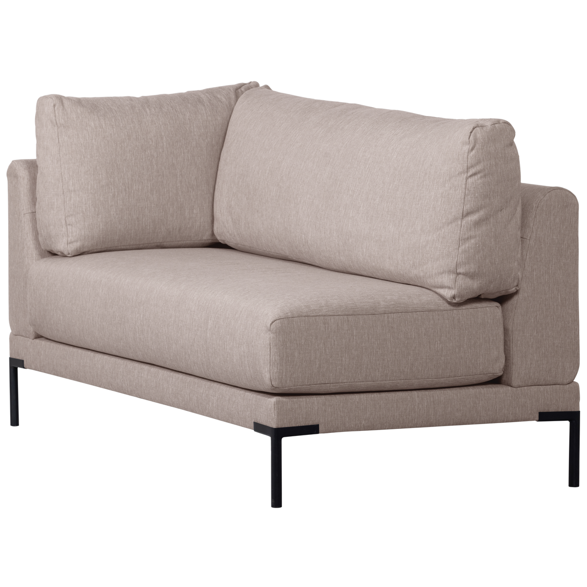 COUPLE DINING BENCH CORNER ELEMENT RIGHT NATURAL