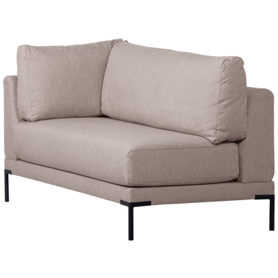 COUPLE DINING BENCH CORNER ELEMENT RIGHT NATURAL