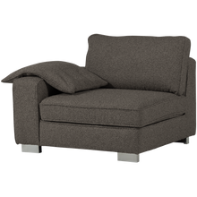 Cargar imagen en el visor de la galería, LAZY 1-SEATER ELEMENT ARM LEFT BOUCLE ANTHRACITE