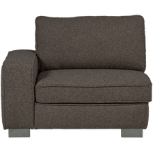 Cargar imagen en el visor de la galería, LAZY 1-SEATER ELEMENT ARM LEFT BOUCLE ANTHRACITE
